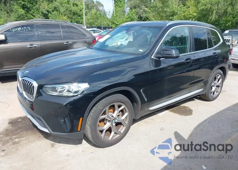 2023 BMW X3 Sdrive30I из США, поврежденный, VIN 5UX43DP03P9R48712